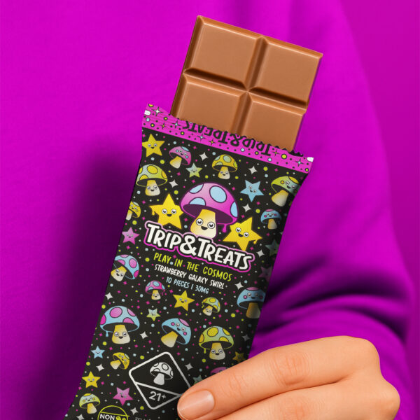 Strawberry Galaxy Swirl